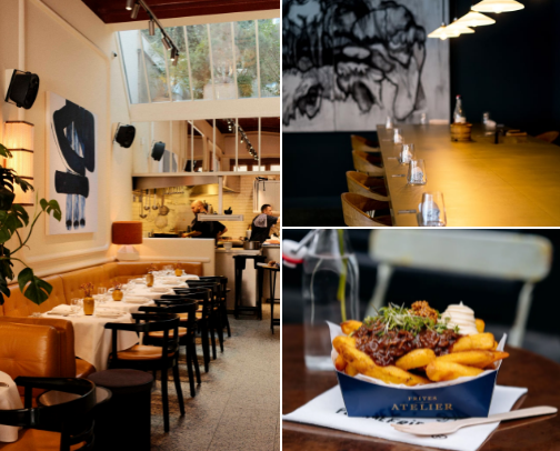 Antwerp - eat and stay cover photo collage