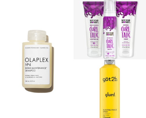 Curly hair products that work WONDERS for me. cover photo collage