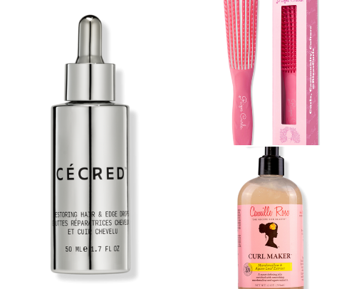 Hair Must Haves: Black Girl cover photo collage