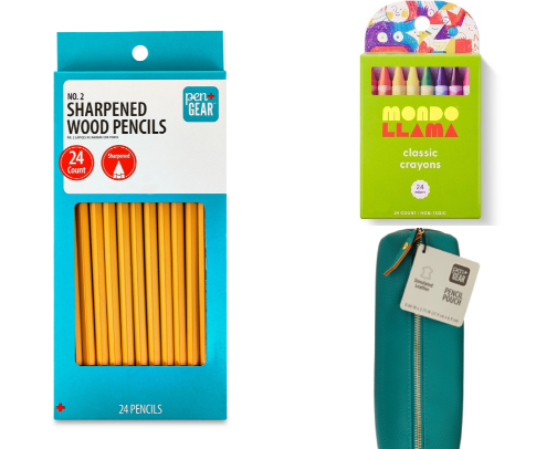 School Supplies for Elementary School cover photo collage