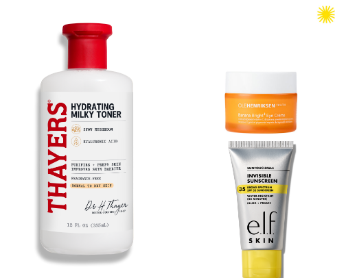 skincare for dry skin girlies!! cover photo collage