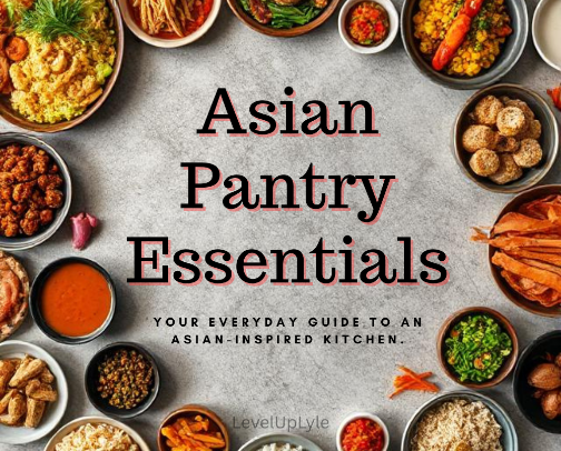 Asian Pantry Essentials cover photo collage