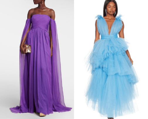 Elegant dresses | shine like the whole Universe is yours cover photo collage