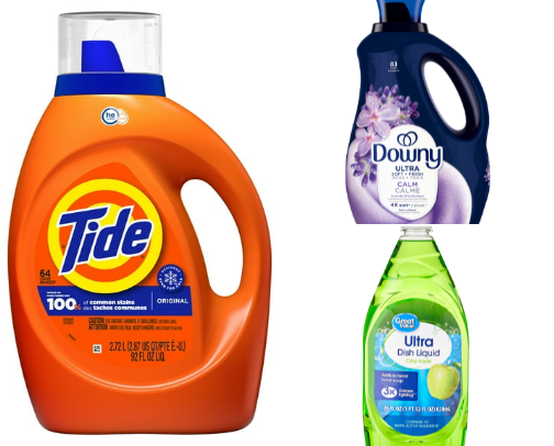 Cleaning Essentials and Detergents for a Clean Home cover photo collage