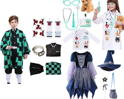 Kids’ Costumes That Look Amazing and Survive Trick-or-Treating cover photo collage