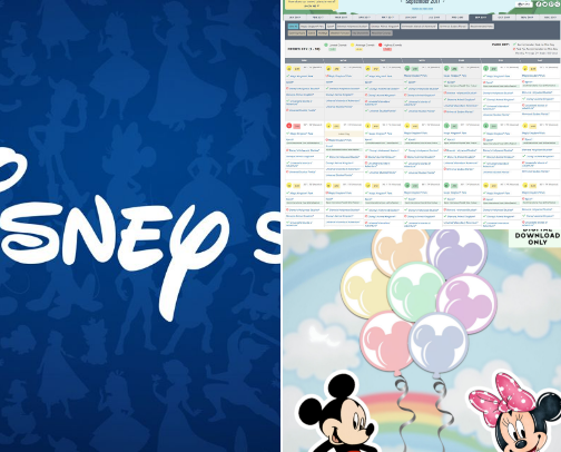 Disney cover photo collage