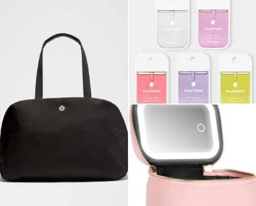 what's in my gym bag? cover photo collage