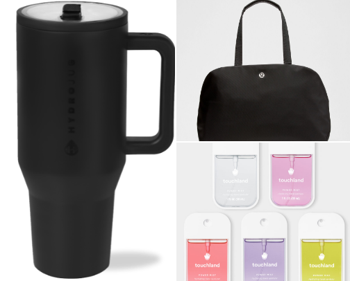 what's in my gym bag? cover photo collage