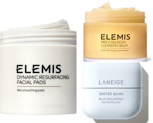 Skin care, thats easy to use, effective and does what it says cover photo collage