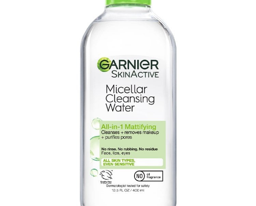 Micellar water cover photo collage