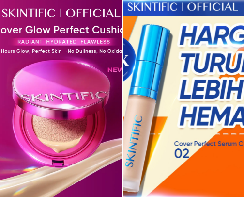 SKINTIFIC cover photo collage