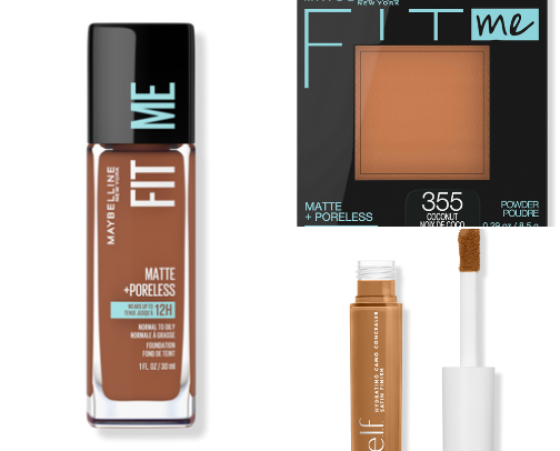 What's in my makeup kit cover photo collage