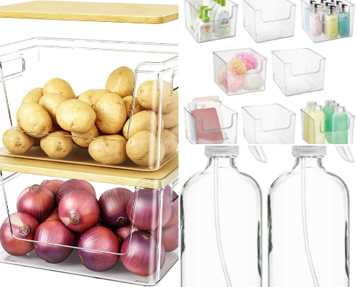 Kitchen Sink Organization &Cleaning Products cover photo collage