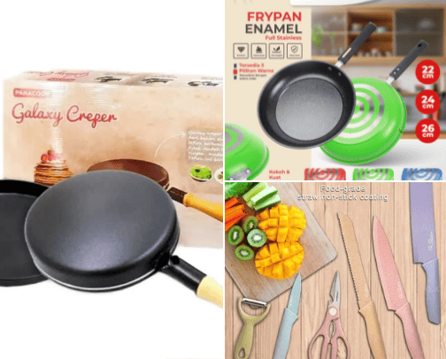 Peralatan Dapur cover photo collage