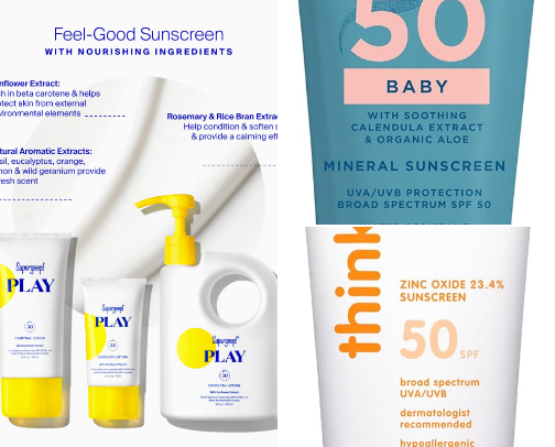 ☀️ Mom’s SPF TOP 20– Kids Safe in the Sun! cover photo collage