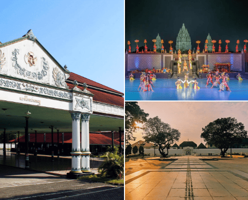 Places to visit Jogjakarta city - Indonesia cover photo collage
