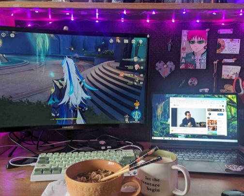｡୨୧⋆ gaming essentials ⋆୨୧˚ cover photo collage