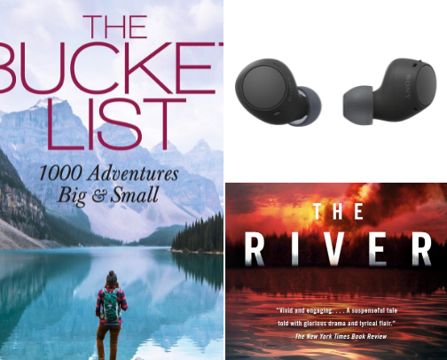 My  Favorite Books and Stuff when Travelling cover photo collage