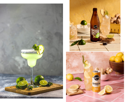 The Ultimate Summer Drink List cover photo collage
