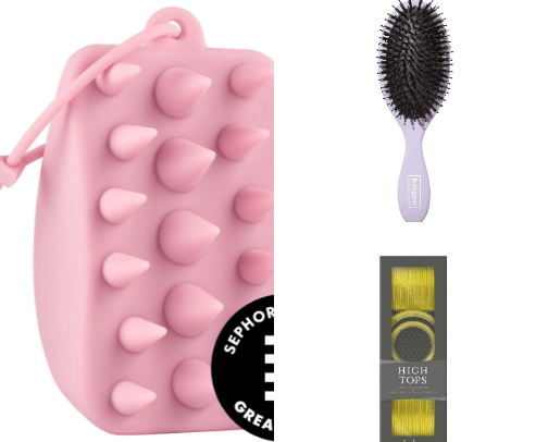 Hair care cover photo collage
