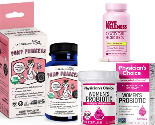 Supplements for 30ish Year Old Moms cover photo collage