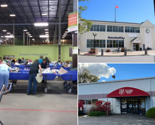 Let's Go Thrifting/Vintage Hunting in Portland, Maine! cover photo collage