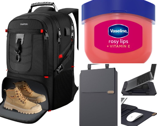 Travel Essentials ✈️ cover photo collage