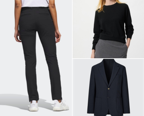 Petite friendly clothes cover photo collage