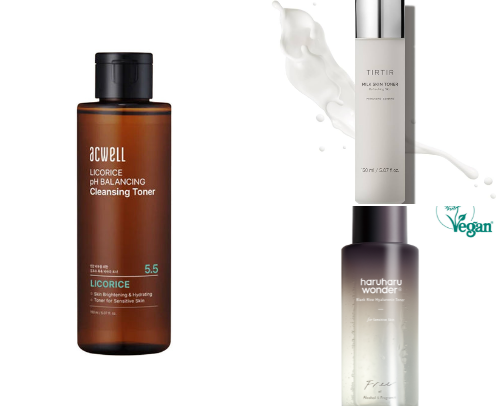Best Hydrating Toners, Essences & Ampoules for Skin Flooding cover photo collage