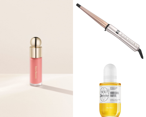 holy grail beauty recs cover photo collage