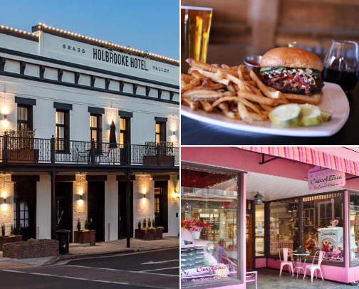 Sierra Foothills Travel Guide cover photo collage