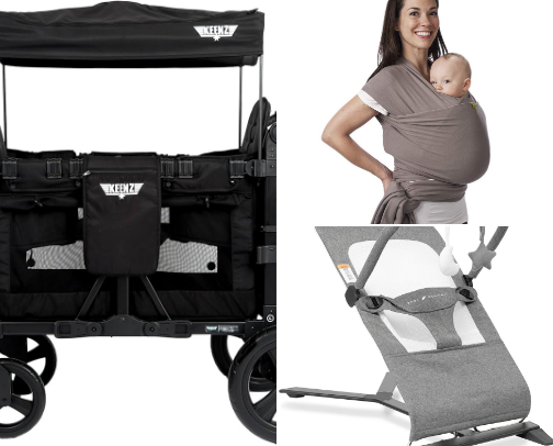 New Baby Must Haves as a Pregnant Mom of 5 cover photo collage