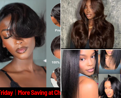 Glueless Wig Faves -Hair-wigs cover photo collage