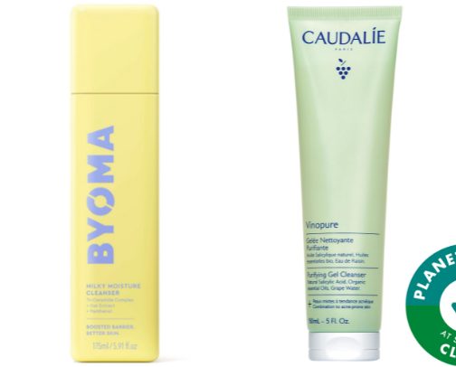 western skincare favs cover photo collage