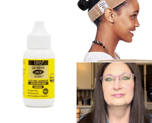 A wig wearers list of products needed cover photo collage