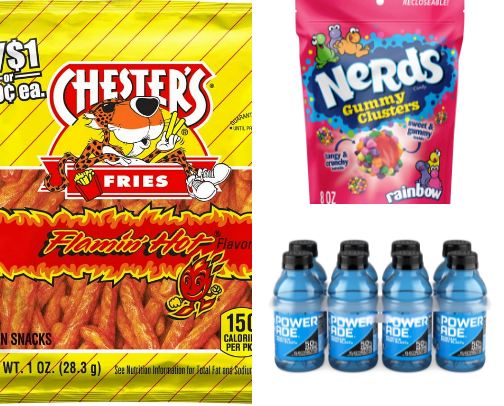 Yummy Snacks✨🍿🥨💛 cover photo collage