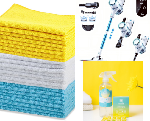 Cleaning Made Easy (and Almost Fun) cover photo collage