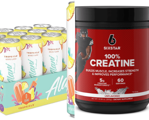Favorite gym products cover photo collage