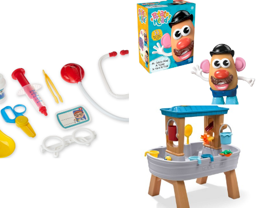 Toys That Keep 1- and 2-Year-Olds Busy (So You Can Get a Break!) cover photo collage