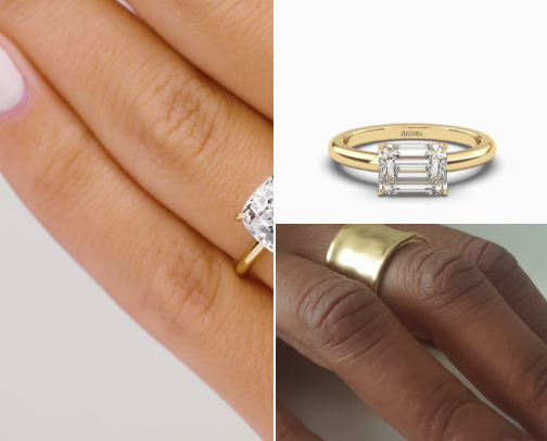 Rings that sparkle cover photo collage