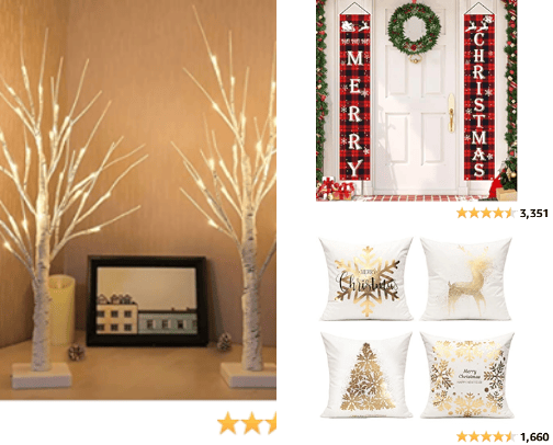 Xmas decor cover photo collage