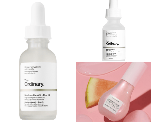 Skin care recommendations ✨ cover photo collage