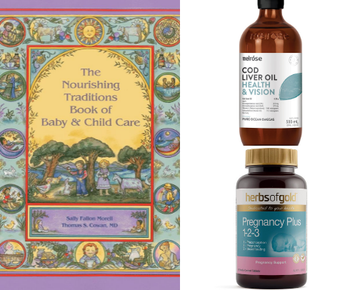 Natural supplements&prenatals 🧠🫁🫀 cover photo collage