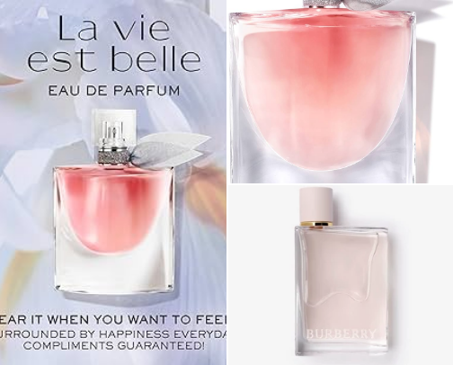 My favorite perfumes ✨💫 cover photo collage