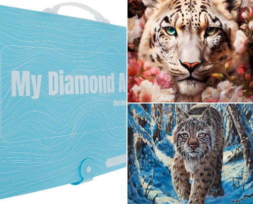 All Things Diamond Art cover photo collage