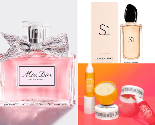 Fragrance cover photo collage