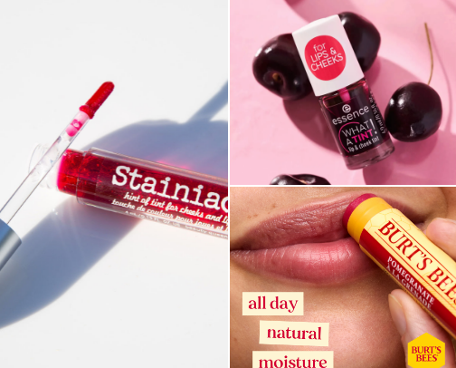 My Favorite Lip Tints That Stay On All Day cover photo collage