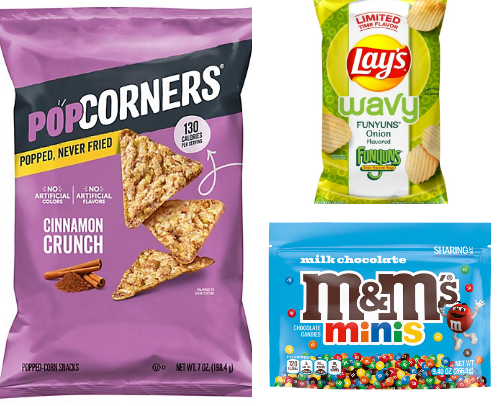 Fav movie night snacks cover photo collage