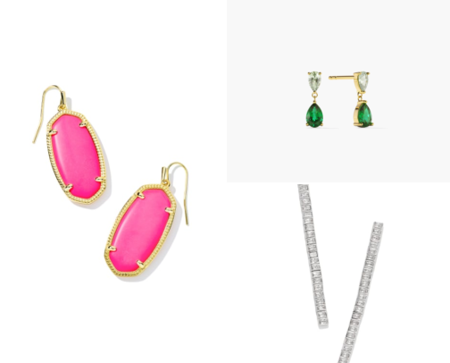 Best Earrings for Your Face Shape: Round, Oval, Square, Heart & Long Face Picks cover photo collage