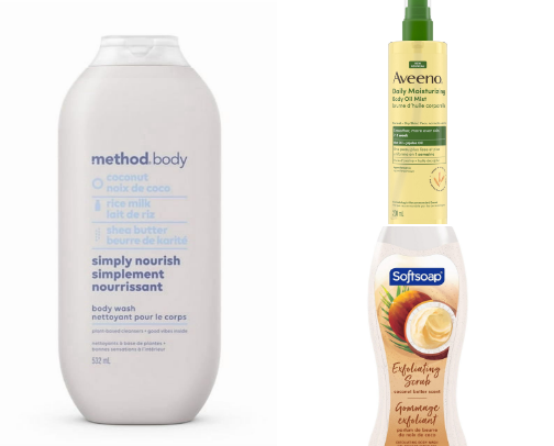 Fave hygiene products cover photo collage